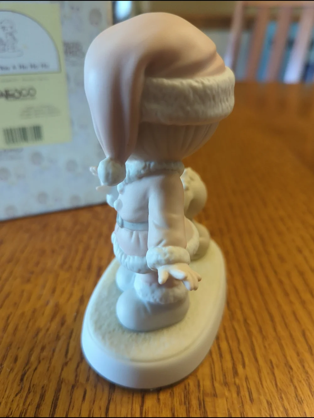 Precious Moments Wishing You A Ho Ho Ho Christmas 1992 Figurine 527629